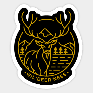 Wildeerness Sticker